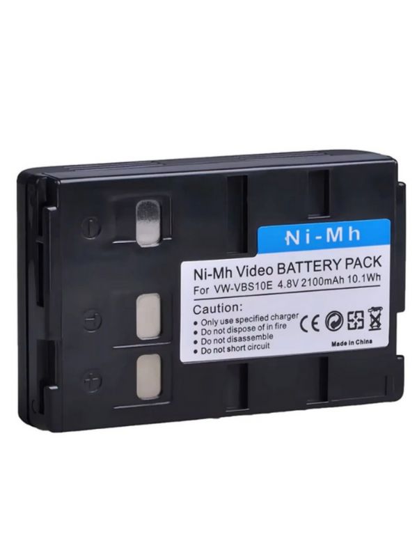 Аккумулятор Battery Pack VBS10E, для Panasonic, Ni-MH, 2100 мА·ч, напряжение 4.8 В