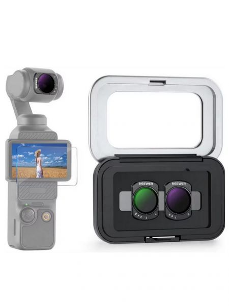 Комплект фильтров Neewer FL-C61 Variable ND2-ND32 + ND64-ND512 для DJI OSMO POCKET 3 / 4