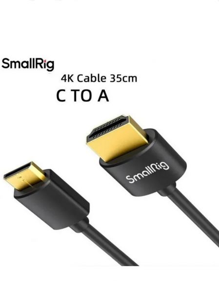 Адаптер SmallRig 3040, 4K, HDMI-mini - HDMI, C - A, длина 35 см