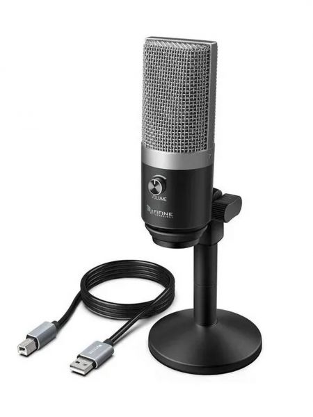Микрофон компьютерный FIFINE K670 USB + подставка регулируемая