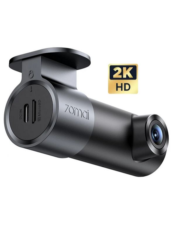 Видеорегистратор 70mai Dash Cam M310 Plus 2K Global, Wi-Fi, G-сенсор, угол обзора 130°, черный