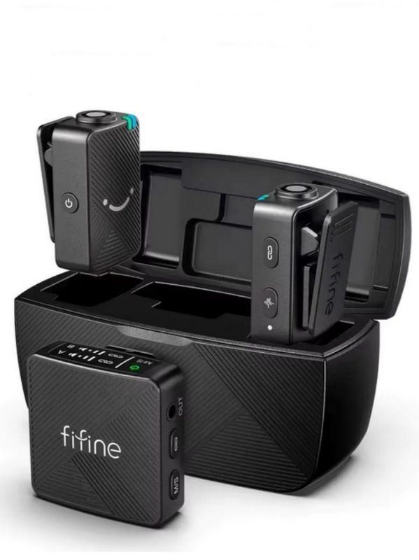 Беспроводной петличный микрофон FIFINE M9, для камер и смартфонов (Type-C)