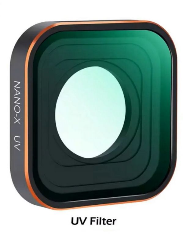 Фильтр K&F CONCEPT Nano X UV для GoPro 9/ 10/ 11/ 12/ 13, поворотный механизм