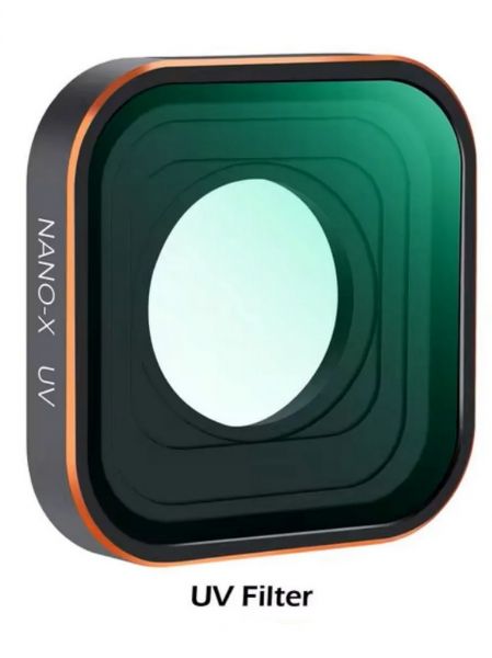 Фильтр K&F CONCEPT Nano X UV для GoPro 9/ 10/ 11/ 12/ 13, поворотный механизм