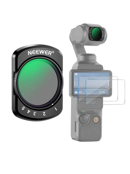 Фильтр Neewer FL-50 ND2-ND32, для DJI Osmo Pocket 3, магнитное крепление