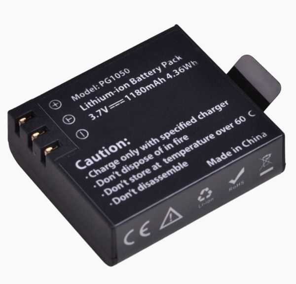 Аккумуляторная батарея Power Trust PG1050 1180 mAh для SJCam SJ4000/5000/M10